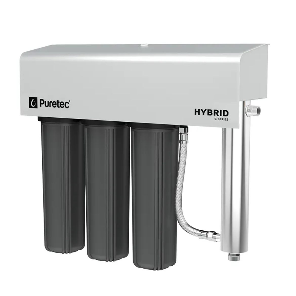 Picture of Puretec Whole house UV triple water treatment system 20" HYBRID-G13