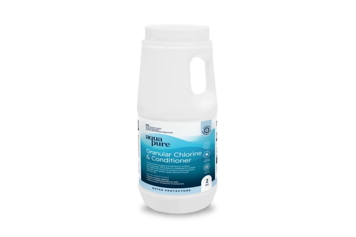 Picture of AQUA PURE Granular Chlorine & Conditioner 1kg WP 386151