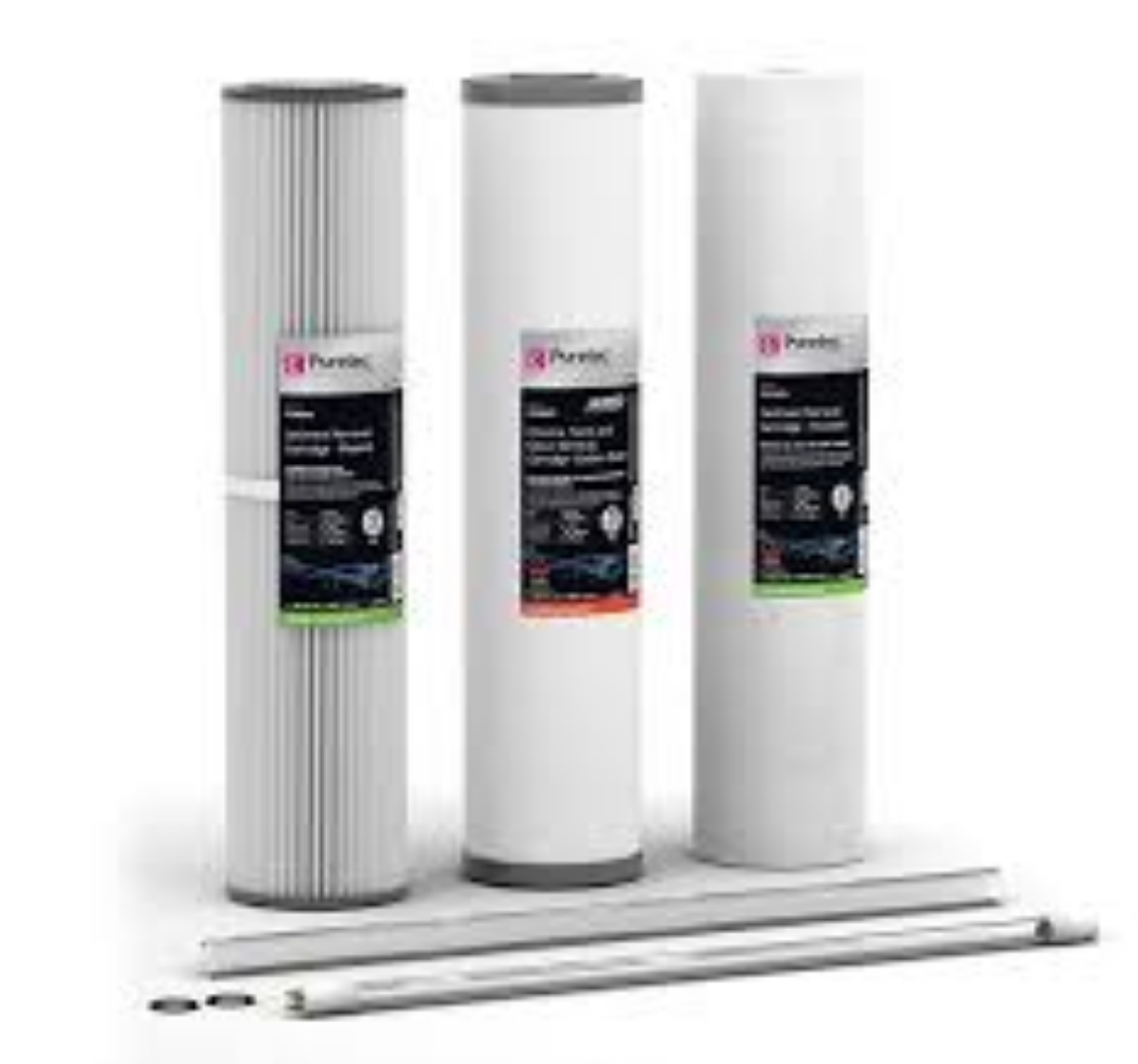 Picture of Puretec Maintenance Kit Suits all Hybrid P series, G13 and R11, 3 x Filters, Uv Lamp+Quartz+Orings 23HR-G13R11P