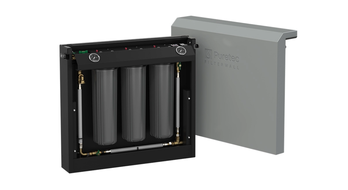 Picture of Puretec Filter Wall F6 Whole House Water Filter System 55 LPM FILTERWALL-F6-MG